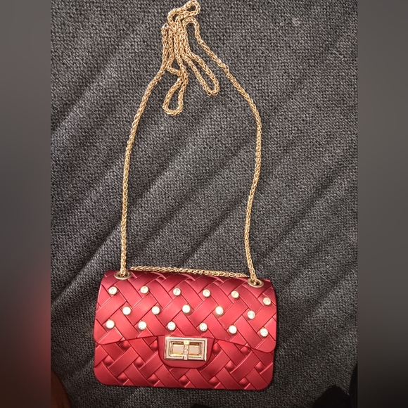 Jelly Quilted Cross-body Purse. - Picture 5 of 6